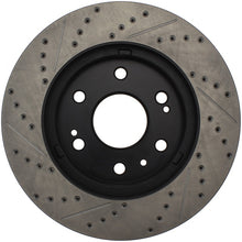Load image into Gallery viewer, StopTech 05-10 GMC Sierra 1500 (w Rear Drum) / 07-09 GMC Yukon Front Left Slotted & Drilled Rotor
