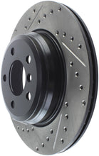 Load image into Gallery viewer, StopTech 12-16 BMW 335i Slotted & Drilled Rear Right Rotor