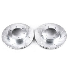 Load image into Gallery viewer, Power Stop 01-07 Toyota Sequoia Front Evolution Drilled & Slotted Rotors - Pair