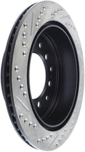 Load image into Gallery viewer, StopTech Power Slot 03-09 Toyota 4 Runner / 03-09 Lexus GX470 Drilled & Slotted Left Rear Rotor