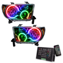 Load image into Gallery viewer, Oracle 07-11 Toyota Tundra Pre-Assembled Headlights - Black Housing - ColorSHIFT w/ 2.0 Controller