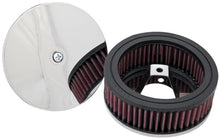 Load image into Gallery viewer, K&N 4in ID / 5.5in OD / 2in H Custom Assembly Filter designed to fit Harley-Davidson Motorcycle