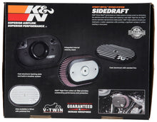 Load image into Gallery viewer, K&N Street Metal Intake System for 02-06 Harley Davidson Road King F/I 88cl Side Draft Dyna/Softail