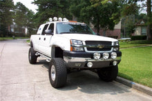 Load image into Gallery viewer, N-Fab Light Bar 99-02 Chevy Tahoe/Suburban 00-05 1500/2500/3500 - Gloss Black - Light Tabs