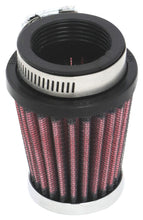 Load image into Gallery viewer, K&N Universal Chrome Filter 1 9/16 inch FLG / 2 5/8 inch Bottom / 2 inch Top / 3 inch Height