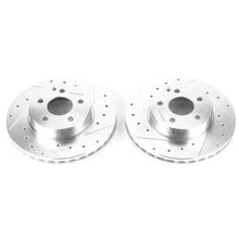 Load image into Gallery viewer, Power Stop 15-16 Mercedes-Benz C250 Front Evolution Drilled & Slotted Rotors - Pair