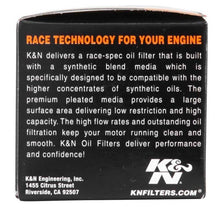 Load image into Gallery viewer, K&N Oil Filter r, Powersports