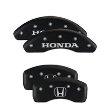 Load image into Gallery viewer, MGP 4 Caliper Covers Engraved Front & Rear MGP Red finish silver ch