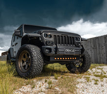 Load image into Gallery viewer, ORACLE Lighting 18-22 Jeep Wrangler JL/ 20-22 Gladiator JT Skid Plate w/ Integr LED Emitters - Amber