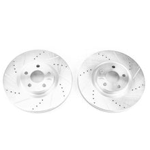 Load image into Gallery viewer, Power Stop 17-19 Lincoln MKZ Front Evolution Drilled & Slotted Rotors - Pair