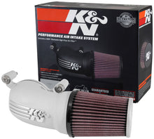Load image into Gallery viewer, K&N 08-17 Harley-Davidson Touring Models Performance Air Intake System - Silver