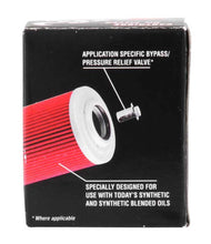 Load image into Gallery viewer, K&N Yamaha 1.5in OD x 1.844in H Oil Filter