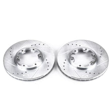 Load image into Gallery viewer, Power Stop 03-04 Nissan Frontier Front Evolution Drilled & Slotted Rotors - Pair
