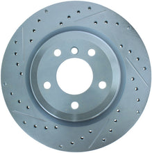 Load image into Gallery viewer, StopTech Select Sport 07-13 BMW 335i Slotted & Drilled Vented Right Rear Brake Rotor
