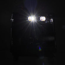 Load image into Gallery viewer, AlphaRex 16-18 Chevy 1500HD NOVA-Series LED Proj Headlghts Alpha BK Atv Lgt/SeqSig & DRL(Req 810023)