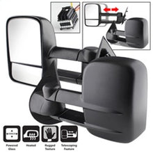 Load image into Gallery viewer, Xtune Chevy Silverado 07-12 L&R Manual Extendable Power Heated Adjust Mirror MIR-CSIL07-PW-SET