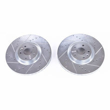 Load image into Gallery viewer, Power Stop 16-18 Volvo S90 Front Evolution Drilled & Slotted Rotors - Pair