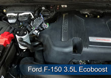 Load image into Gallery viewer, J&L 2011-2023 Ford F-150 2.7L/3.5L/5.0L Passenger Side Oil Separator 3.0 - Clear Anodized
