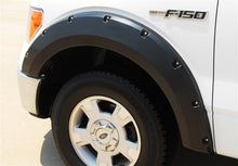 Load image into Gallery viewer, Lund 09-14 Ford F-150 (Ex Raptor) RX-Rivet Style Textured Elite Series Fender Flares - Black (2 Pc.)
