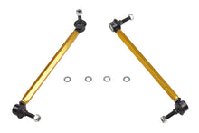 Load image into Gallery viewer, Whiteline 02-06 R53 & 06+ R56 Mini Cooper S Front Swaybar link kit-adjustable ball end links