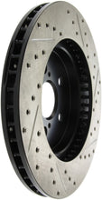 Load image into Gallery viewer, StopTech 04 Lexus RX330 SportStop Slotted & Drilled Right Rear Rotor