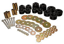 Load image into Gallery viewer, Energy Suspension Body Mount Set - Std. & Extra Cab - Black
