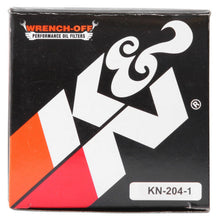 Load image into Gallery viewer, K&N Honda / Kawasaki / Arctic Cat / Suzuki / Triumph / Yamaha 2.594in OD x 2.813in H Oil Filter