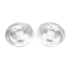 Load image into Gallery viewer, Power Stop 17-19 Hyundai Ioniq Rear Evolution Drilled & Slotted Rotors - Pair