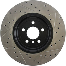 Load image into Gallery viewer, StopTech 2011-2013 BMW 535i / 2012-2016 BMW 640i Slotted & Drilled Front Right Brake Rotor