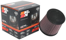 Load image into Gallery viewer, K&N Universal Air Filter 4in Flange / 5-3/8 in Base / 4-1/2in Top / 5in Height
