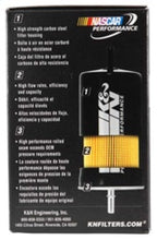 Load image into Gallery viewer, K&N Cellulose Media Fuel Filter 1.688in OD x 3.813in L