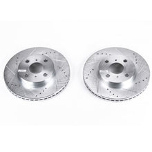 Load image into Gallery viewer, Power Stop 04-06 Scion xA Front Evolution Drilled & Slotted Rotors - Pair
