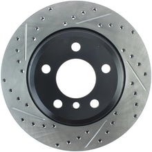 Load image into Gallery viewer, StopTech 12-16 BMW 335i Slotted & Drilled Rear Right Rotor