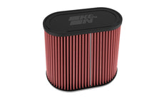 Load image into Gallery viewer, K&N Universal Clamp-On Air Filter 3in Dual Flange 9in x 6in Base 7.5in x 3.688in Top 7.5in Height
