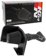 Load image into Gallery viewer, K&N 07-08 Chevy Silverado 1500 4.8L/5.3L V8 / 07-08 GMC Yukon 4.8L/5.3L V8 Black Perf Intake Kit