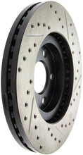 Load image into Gallery viewer, StopTech 03-09 Chrysler PTCruiser Tur / 03-05 Dodge Neon SRT-4 Front Right Slotted & Drilled Rotor