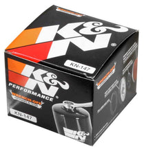 Load image into Gallery viewer, K&N Yamaha / Kymco 2.813in OD x 2.469in H Oil Filter