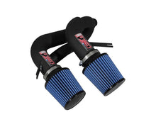 Load image into Gallery viewer, Injen 08-09 535i E60 3.0L L6 Twin intake & AMSOIL Filters Wrinkle Black Short Ram Intake