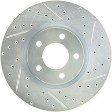 Load image into Gallery viewer, StopTech 07-13 Mazdaspeed3 Sport Slotted & Drilled Front Left Rotor