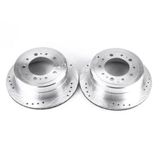 Load image into Gallery viewer, Power Stop 98-07 Lexus LX470 Rear Evolution Drilled & Slotted Rotors - Pair