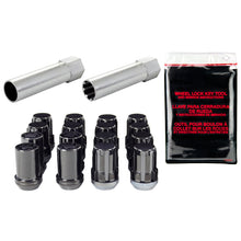 Load image into Gallery viewer, McGard SplineDrive Tuner 4 Lug Install Kit w/Locks & Tool (Cone) M12X1.5 / 13/16 Hex - Black