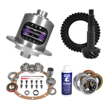 Load image into Gallery viewer, Yukon 8.2in GM 3.08 Rear Ring & Pinion Install Kit 28 Spline Positraction 2.25in Axle Bearings