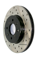 Load image into Gallery viewer, StopTech SportStop 06-09 Chrysler SRT-8 Rear Right Drilled & Slotted Rotor