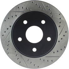 Load image into Gallery viewer, StopTech 04-06 Dodge Durango / 02-10 Ram 1500 (exc Mega Cab) Front Left Slotted & Drilled Rotor