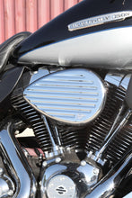Load image into Gallery viewer, K&N Street Metal Intake System for Harley Davidson - Color (Red) - Style (Round) - Size (9-11 Flux)