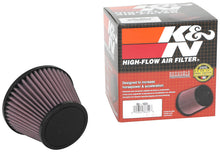 Load image into Gallery viewer, K&N Universal Clamp-On Air Filter 2.375in Flg ID x 5.21875in B OD x 3.5in T OD x 3.75in H