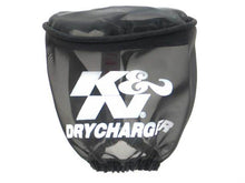 Load image into Gallery viewer, K&N DryCharger Air Filter Wrap - Oval Straight - Black