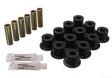 Load image into Gallery viewer, Energy Suspension 72-81 Scout II Black Front & Rear Leaf Spring Bushing Set