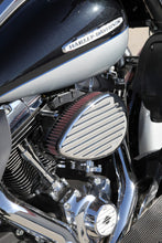 Load image into Gallery viewer, K&N Street Metal Intake System for Harley Davidson - Color (Red) - Style (Round) - Size (9-11 Flux)