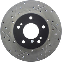 Load image into Gallery viewer, StopTech Power Slot 6/89-96 Nissan 300ZX Slotted & Drilled Right Front Rotor
